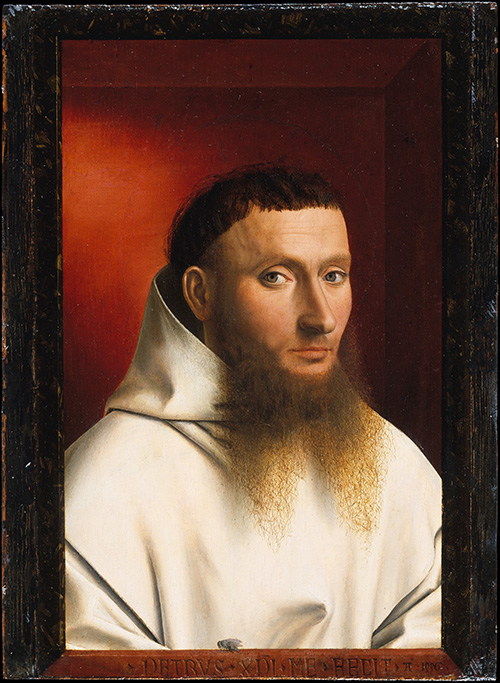 Portrait d'un Chartreux, Petrus Christus, 1446